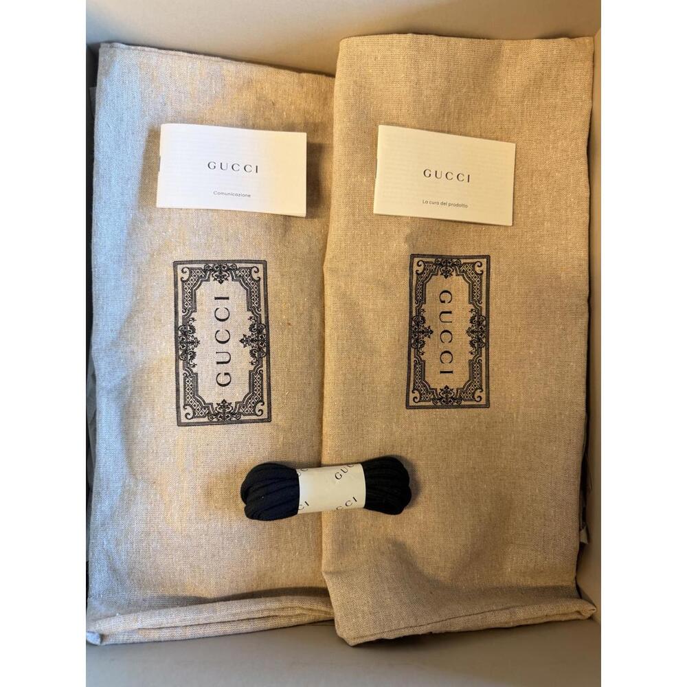Gucci Women’s GG Quilted‎ Leather Lug Sole Ankle Boots SZ 40 With Box & Dust Bag - Picture 8 of 9